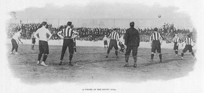 Tottenham Corner w hrabstwie Goal, 1899 autorstwa English Photographer